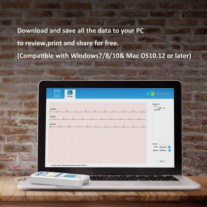 EMAY portable ECG EKG monitors