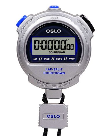 OSLO Silver 2.0 Twin Stopwatch