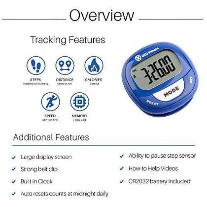 OZO Fitness SC2 Digital Pedometer 81a