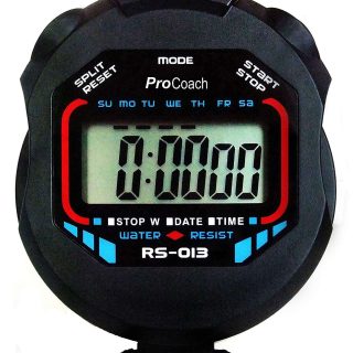 ProCoach RS-013 Water Resistant Sports Stopwatch