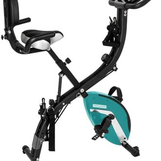 PEXMOR 3 in 1 Folding Indoor Cycling Exercise Bike