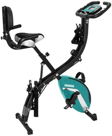 PEXMOR 3 in 1 Folding Indoor Cycling Exercise Bike