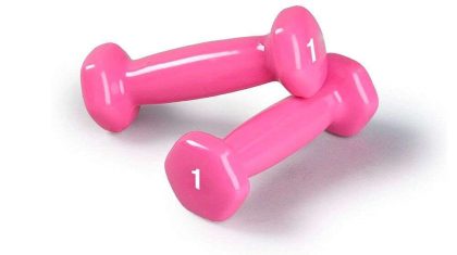 Vinyl Coated Dumbbells Hand Weights Set Review