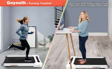 Goyouth 2 in 1 Under Desk Treadmill Review 1