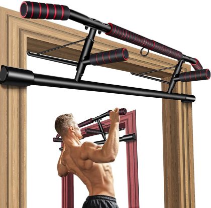 Foldable Pull Up Bar for Doorway, Chin Up Bar