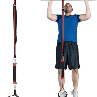 Pull Up Assistance Band with Fabric Feet, Knee Rest