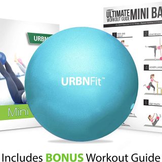 URBNFit Small Exercise Ball - For Yoga, Physical Therapy & Core Stability Workout